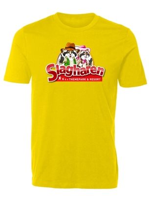 Afbeeldingen van T-shirt Slagharen geel