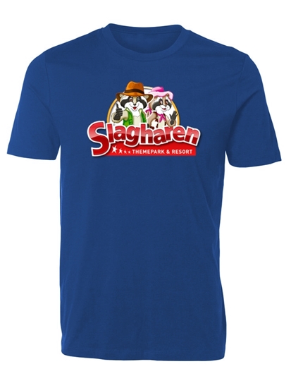 Afbeelding van T-shirt Slagharen blauw