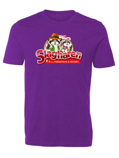 Afbeelding van T-shirt Slagharen paars