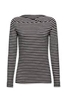Afbeelding van Shirt Longsleeve - Zwart/Wit - Maten 34-38